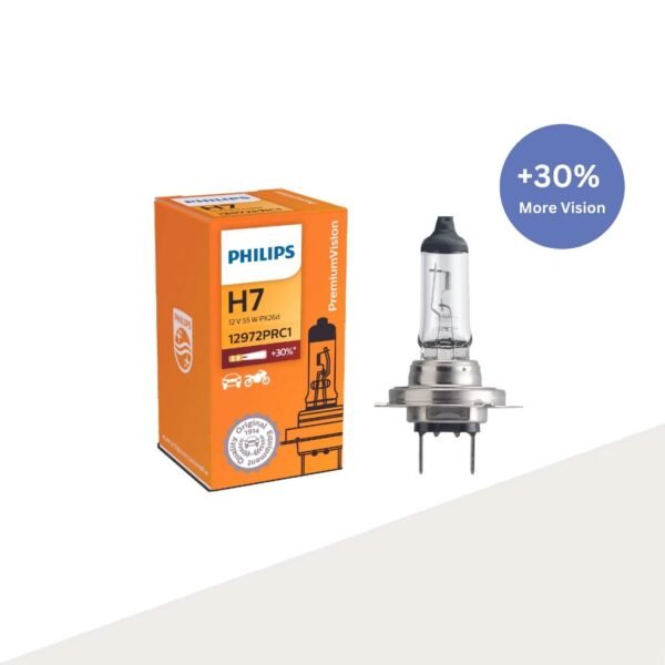 my-11134207-7r98v-lsjmqh5oxxbrdb.jpg Philips Premium Vision 12V Car Headlight Bulb ( H7 +30% More Vision )