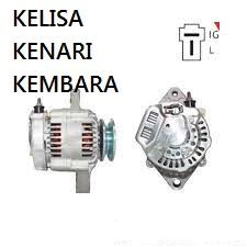 PERODUA KEMBARA  KELISA  KENARI 2PIN 4PK ALTERNATOR